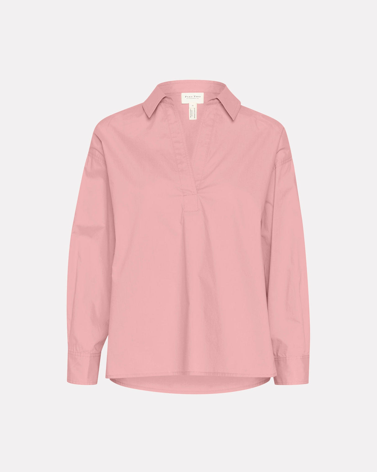 Silver-Pink-Lynne-Cotton-Collared-Shirt