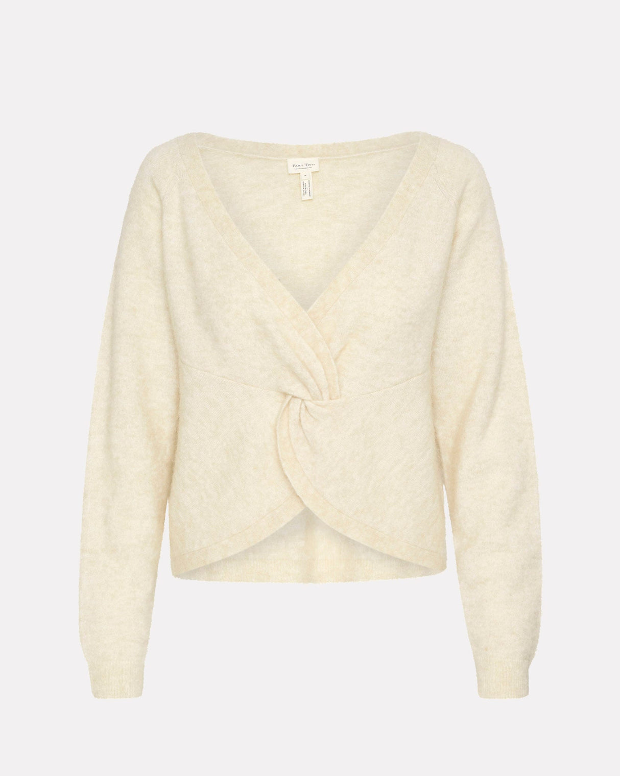 French Oak Marcelina Twist-Back Pullover