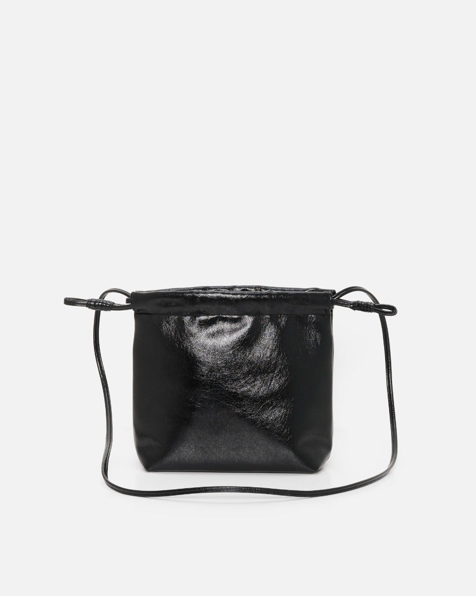 Black Majah Faux Leather Bag