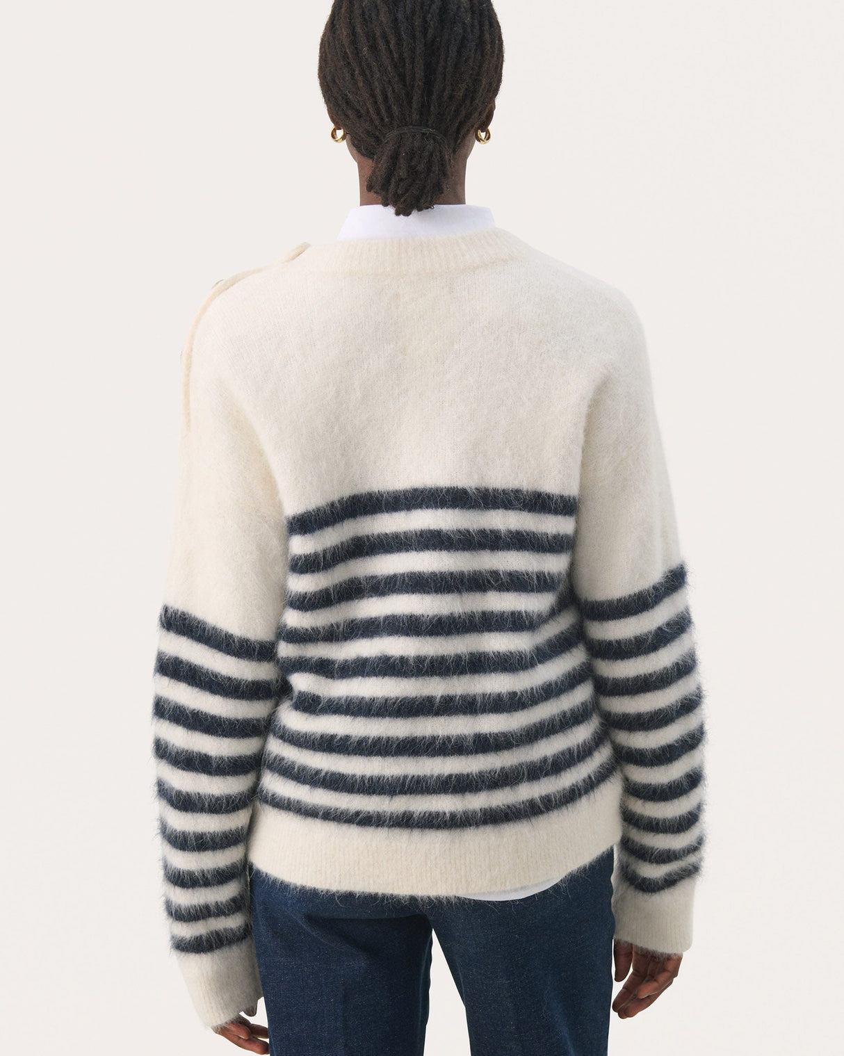 Dark-Navy-&-Cream-Stripe-Pialil-Jumper