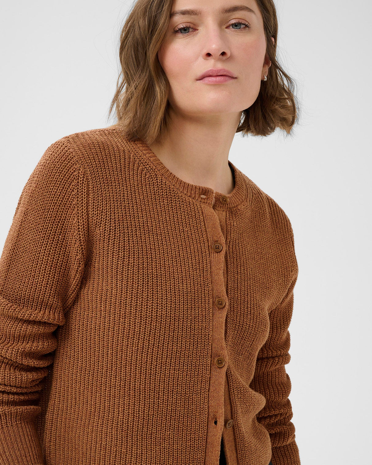 Argan-Oil-Gigia-Linen-Blend-Knit-Cardigan