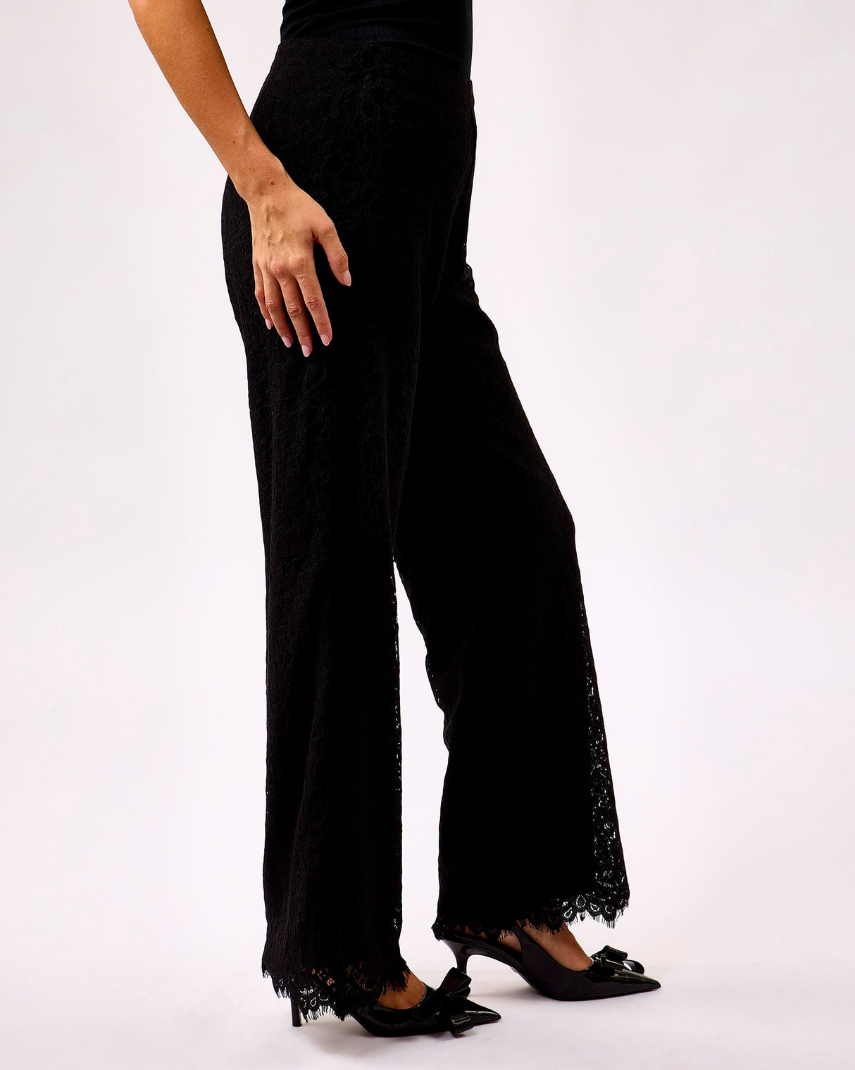 Black-Viana-Lace-Trimmed-Pants