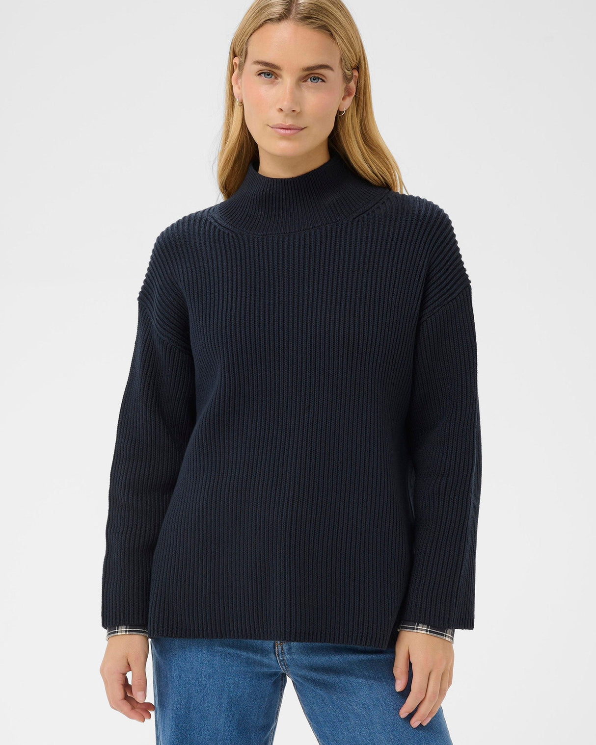 Dark-Navy-Ziya-Striped-Jumper