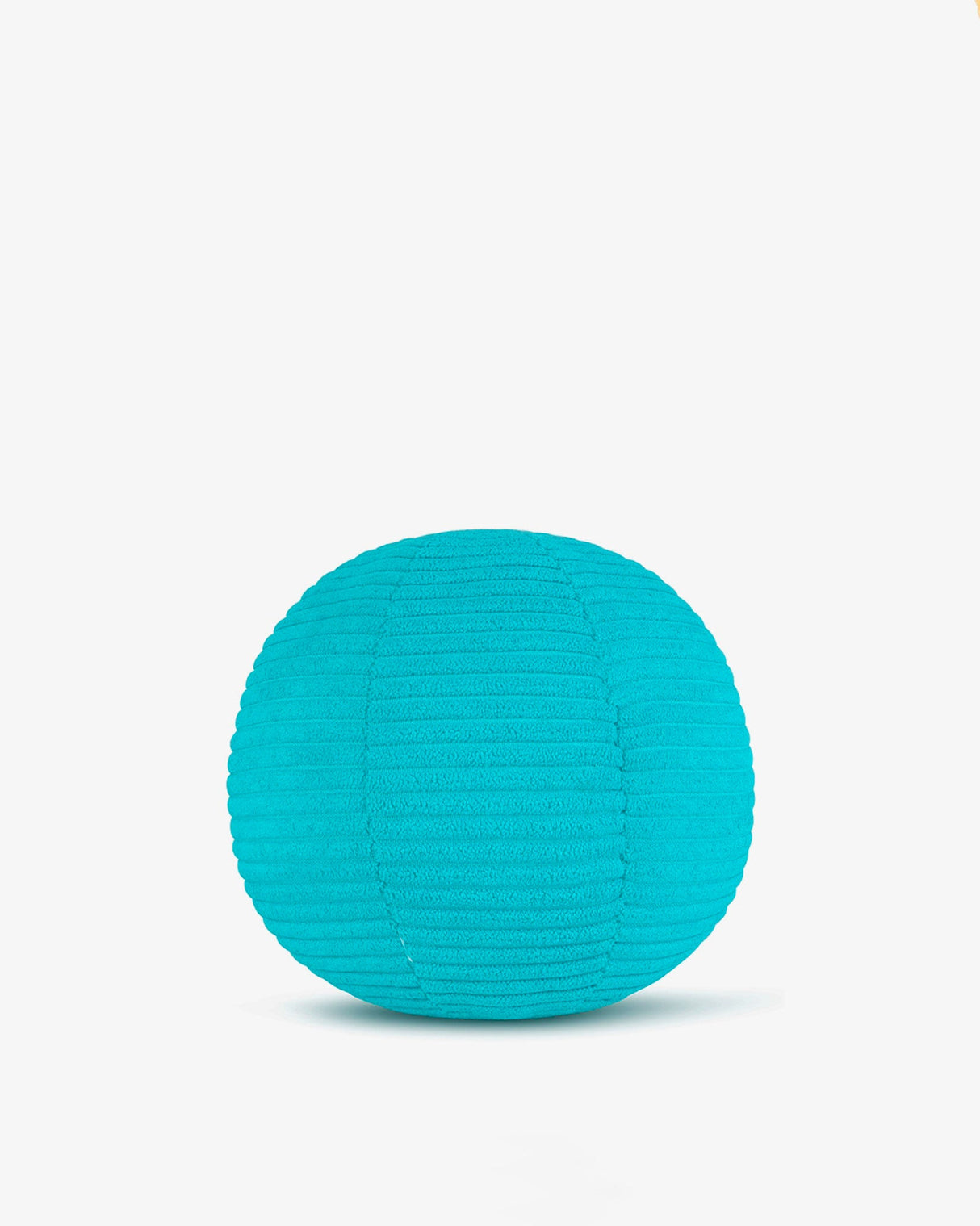 Teal Smiley Corduroy Soft Toy