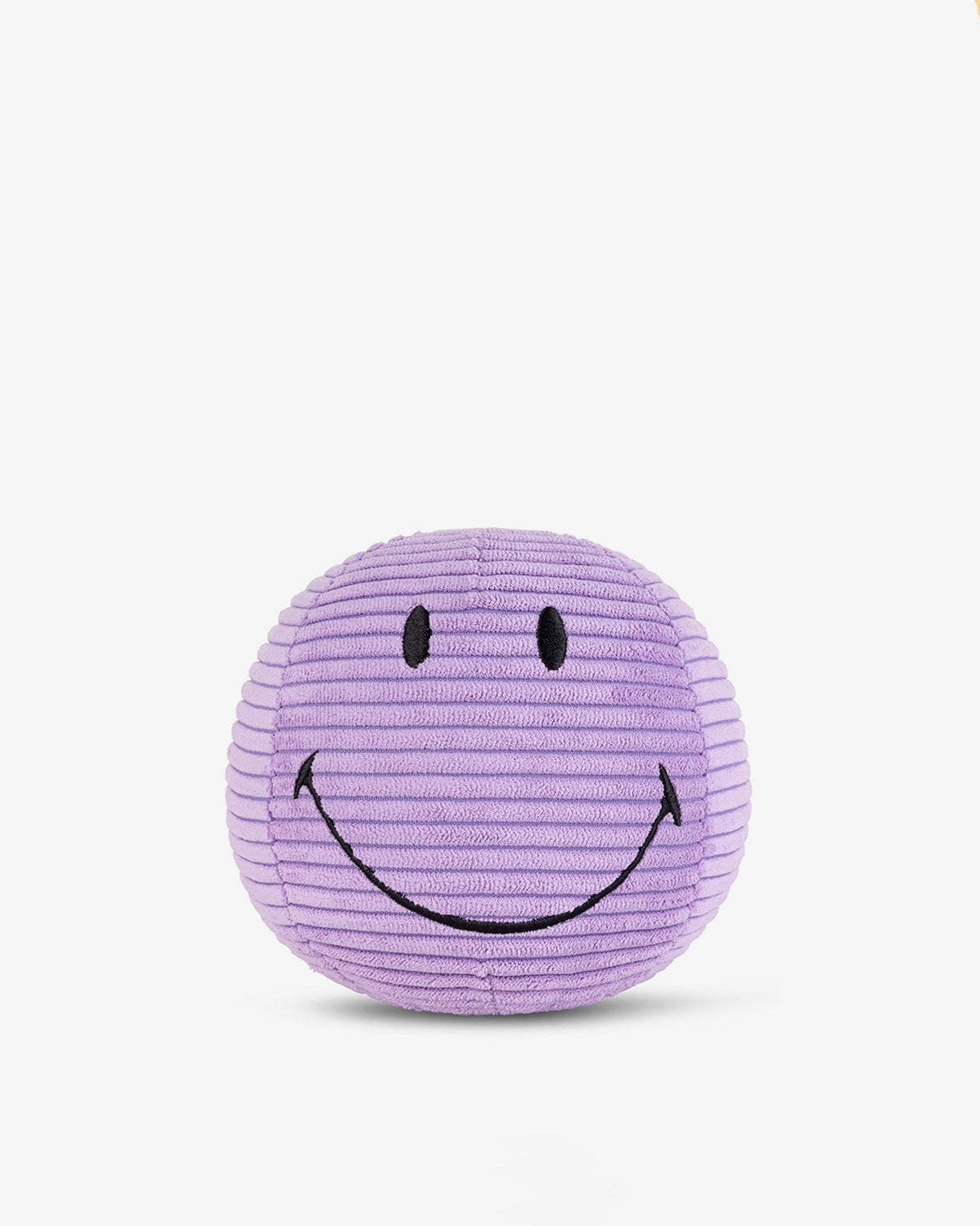 Dark-Purple-Smiley-Corduroy-Soft-Toy