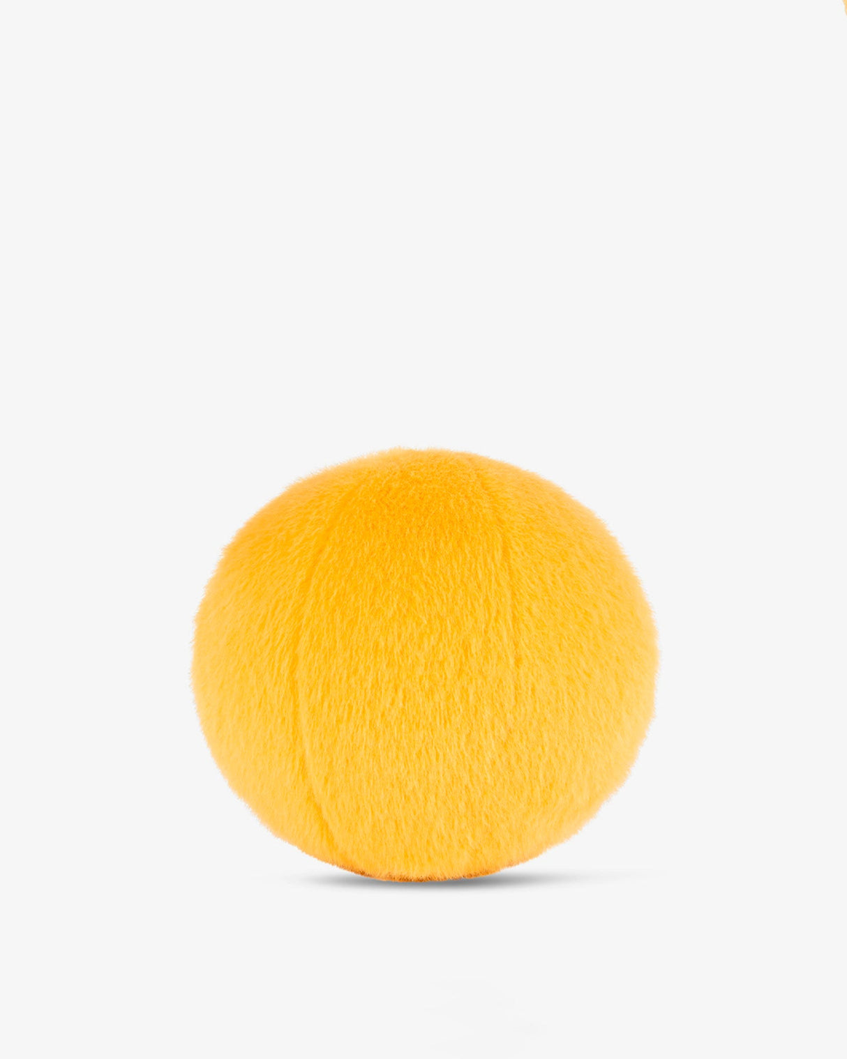 Yellow Smiley Fuzzy Soft Toy