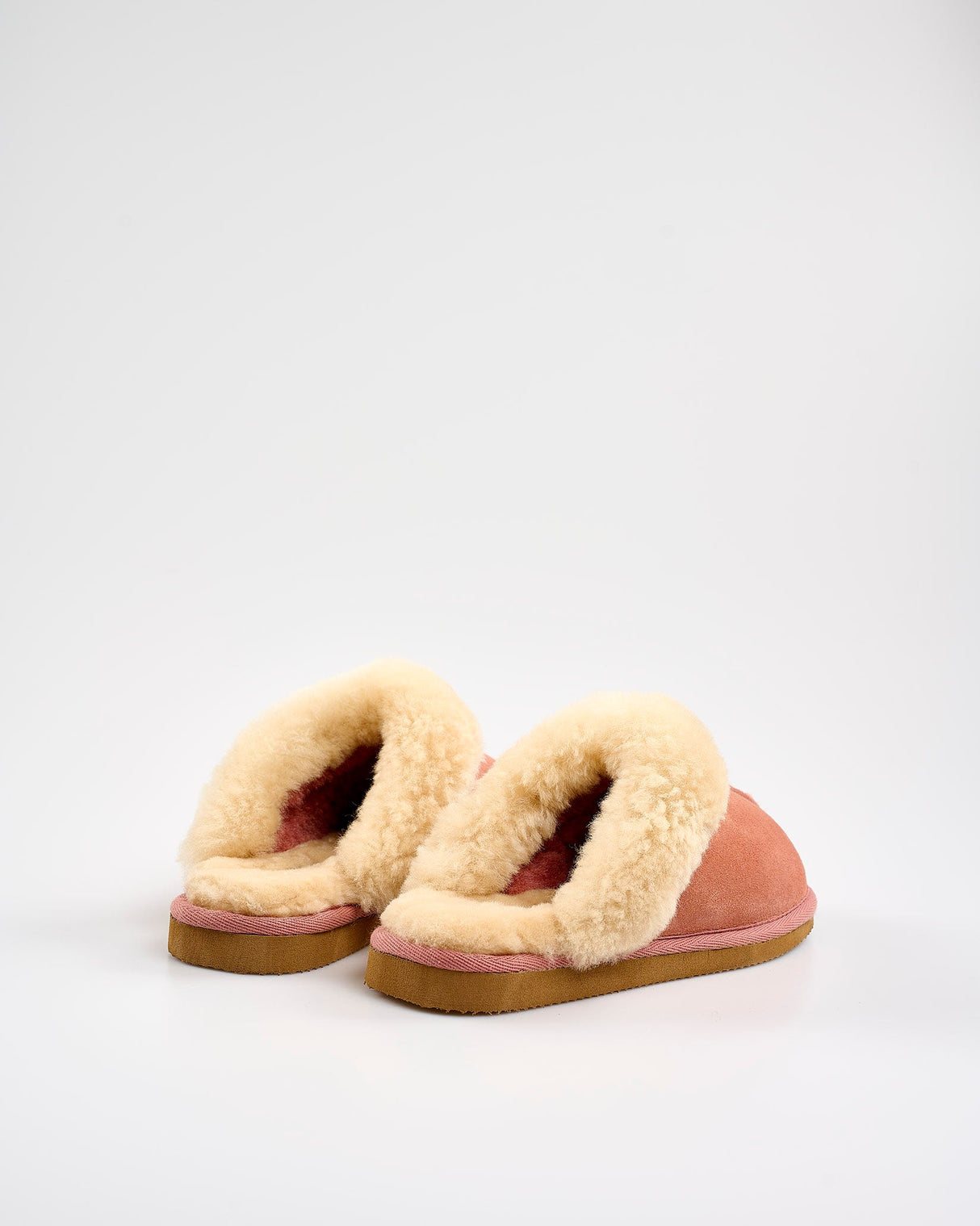 Pink Marsala Jessica Sheepskin Slippers