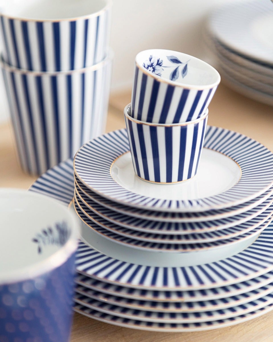 Royal Stripes Blue 26.5cm Plate