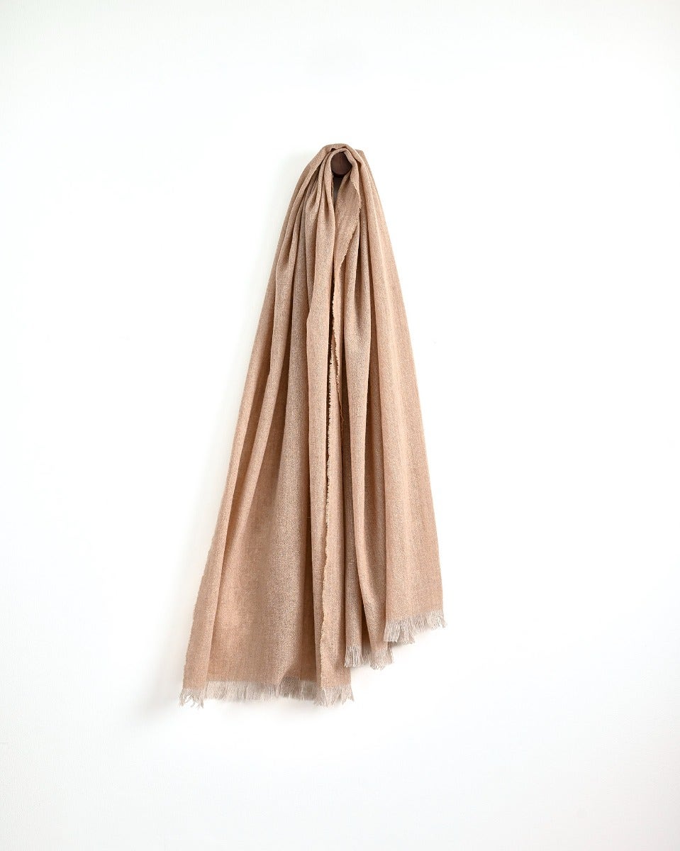 Pure Camel 100% Cashmere Scarf