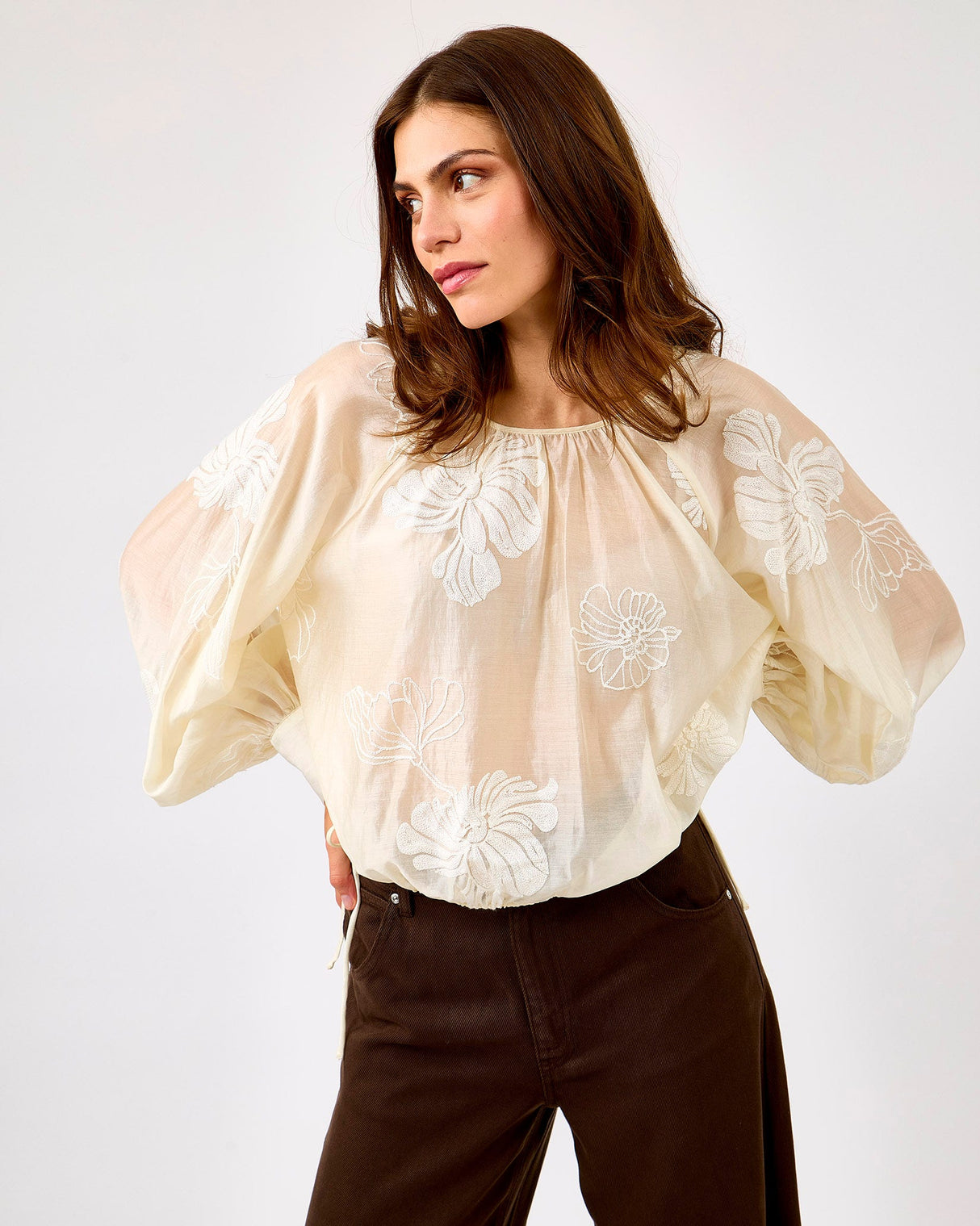 Delicioso Irvine Wide Leg Jeans