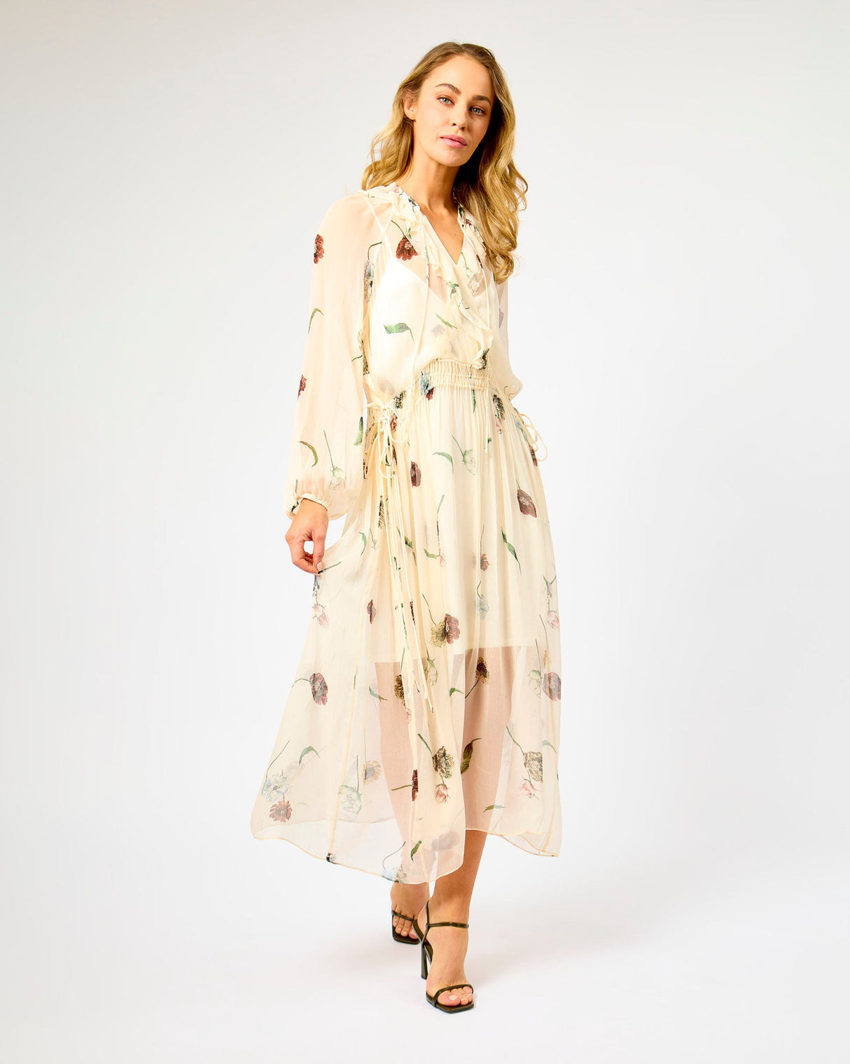 Summer Sand Florala Maxi Dress