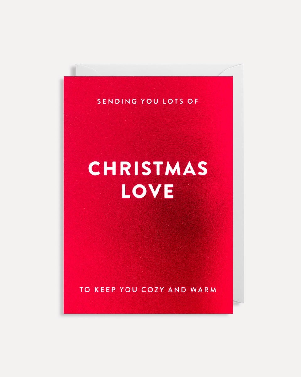 Christmas Love Christmas Card