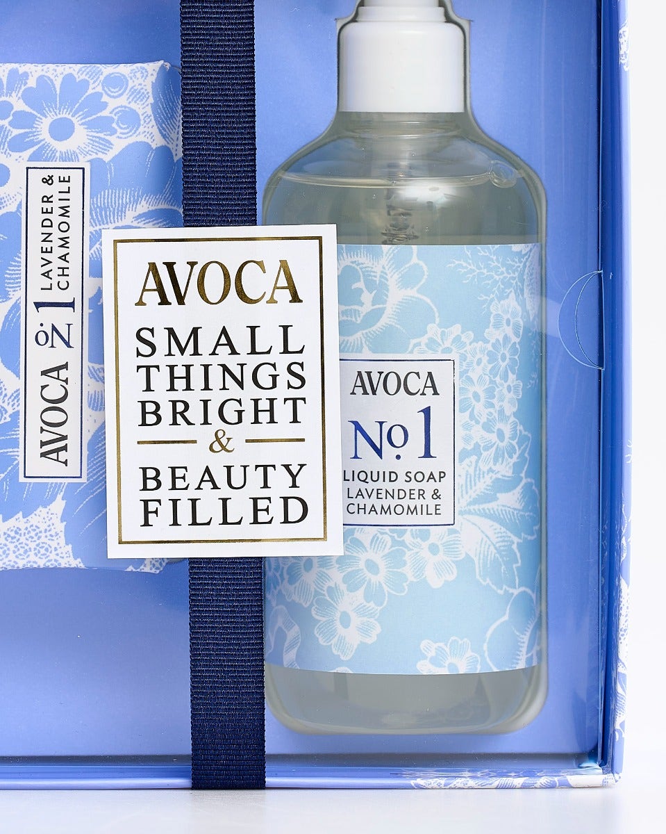 No. 1 Lavender & Chamomile Gift Set - Soap Bar & Liquid Soap