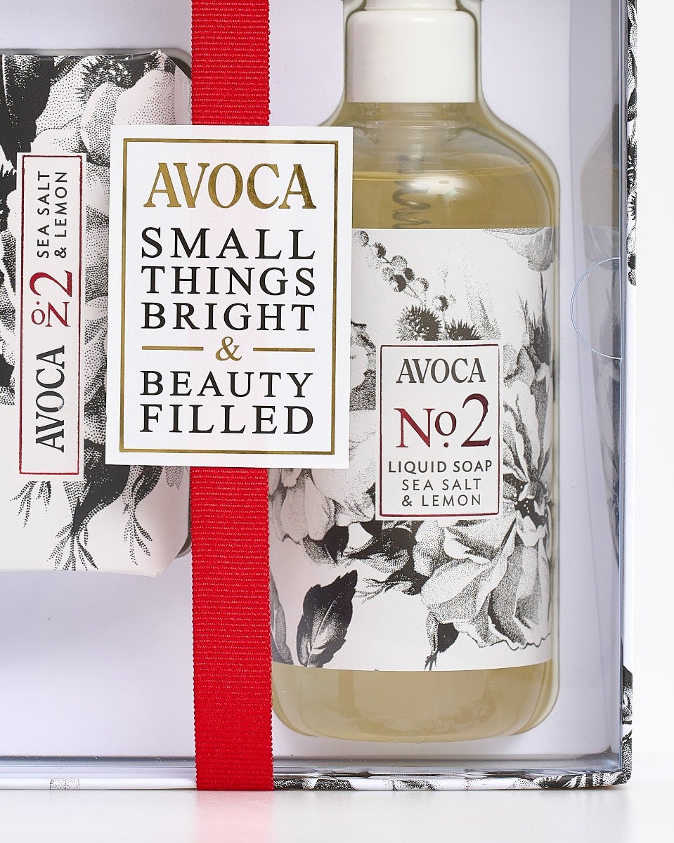 No. 2 Sea Salt & Lemon Gift Set - Soap Bar & Liquid Soap