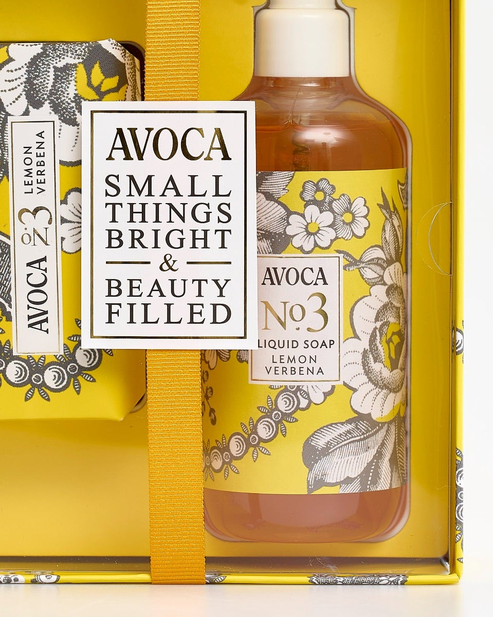 No. 3 Lemon Verbena Gift Set - Soap Bar & Liquid Soap