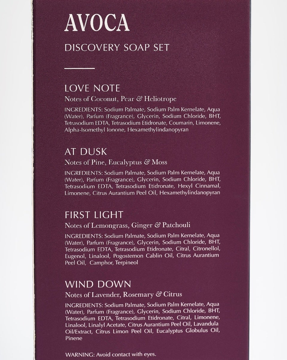 Discovery Four Fragrance Mini Soap Gift Set