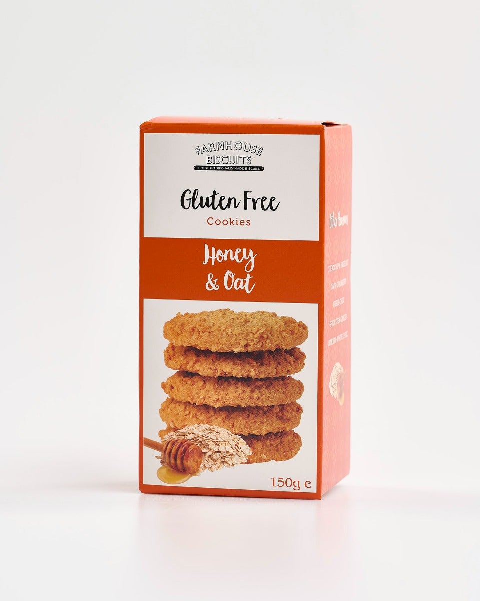 Farmhouse Gluten Free Honey & Oat Cookies