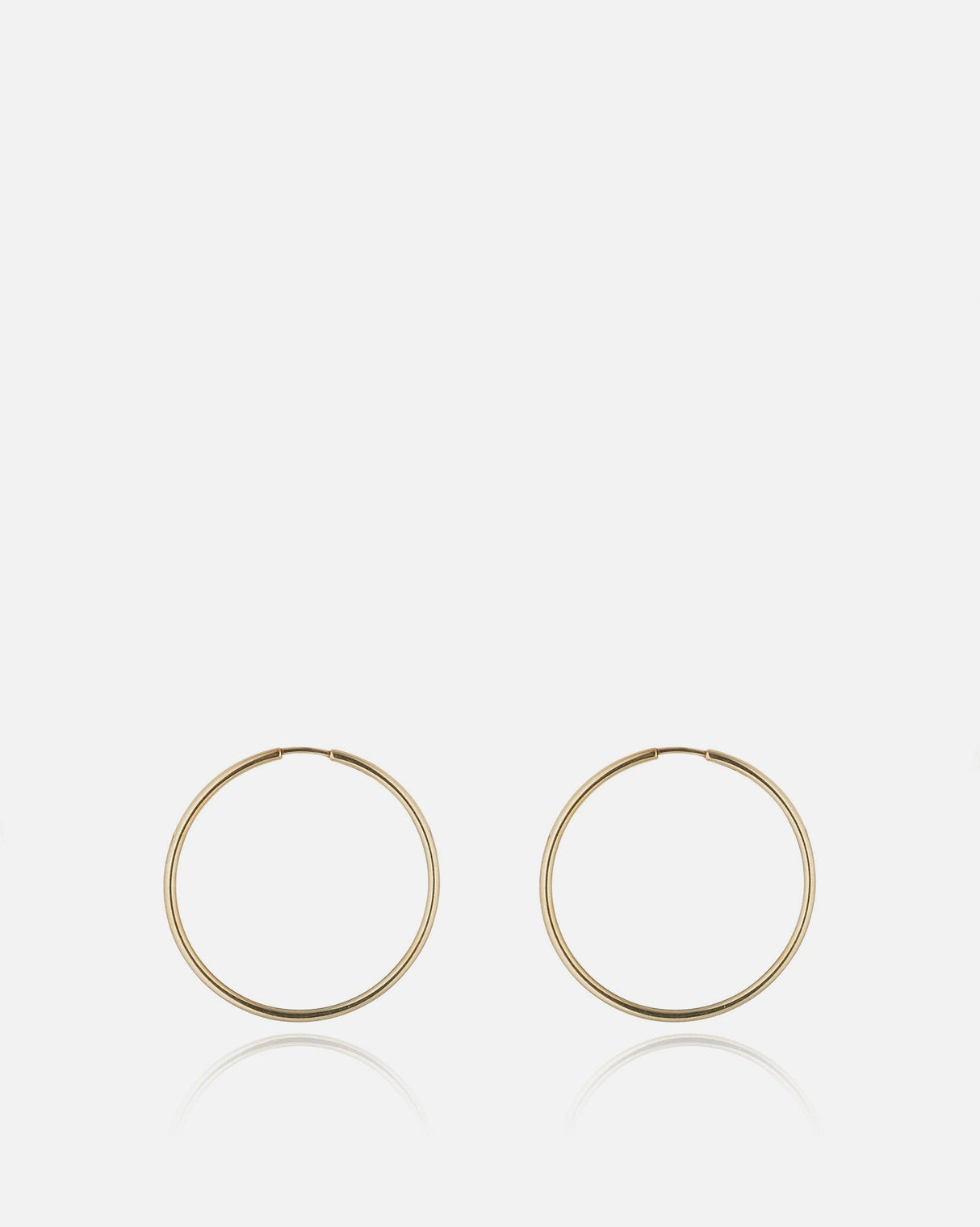 9kt Gold Hoop Earrings