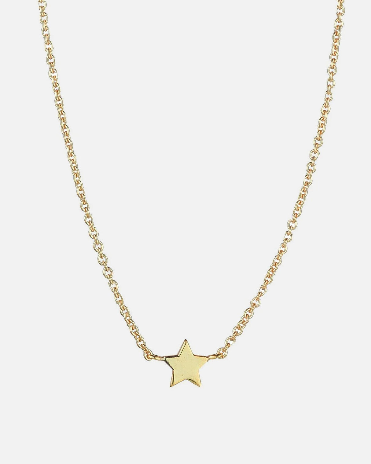 9kt-Gold-Star-Pendant-Necklace