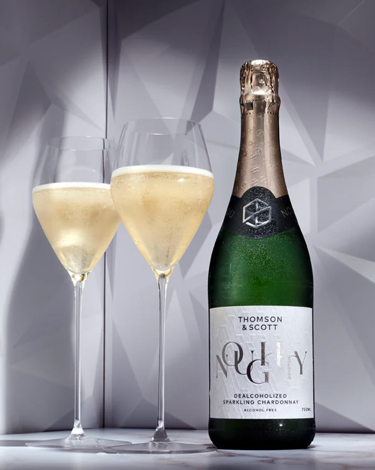 Thomson & Scott 'Noughty' Dealcoholised Sparkling Chardonnay