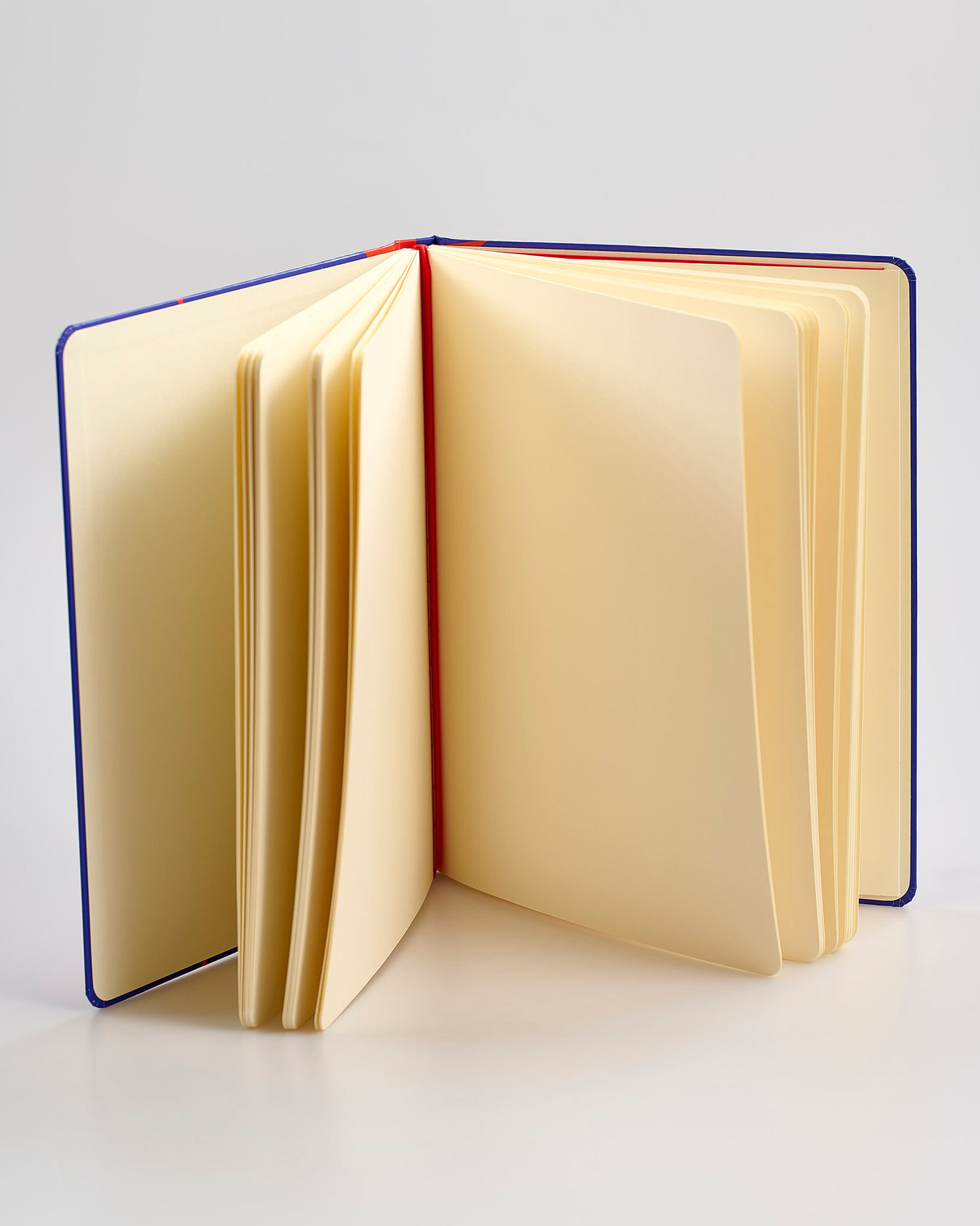 Red Stars A4 Plain Notebook