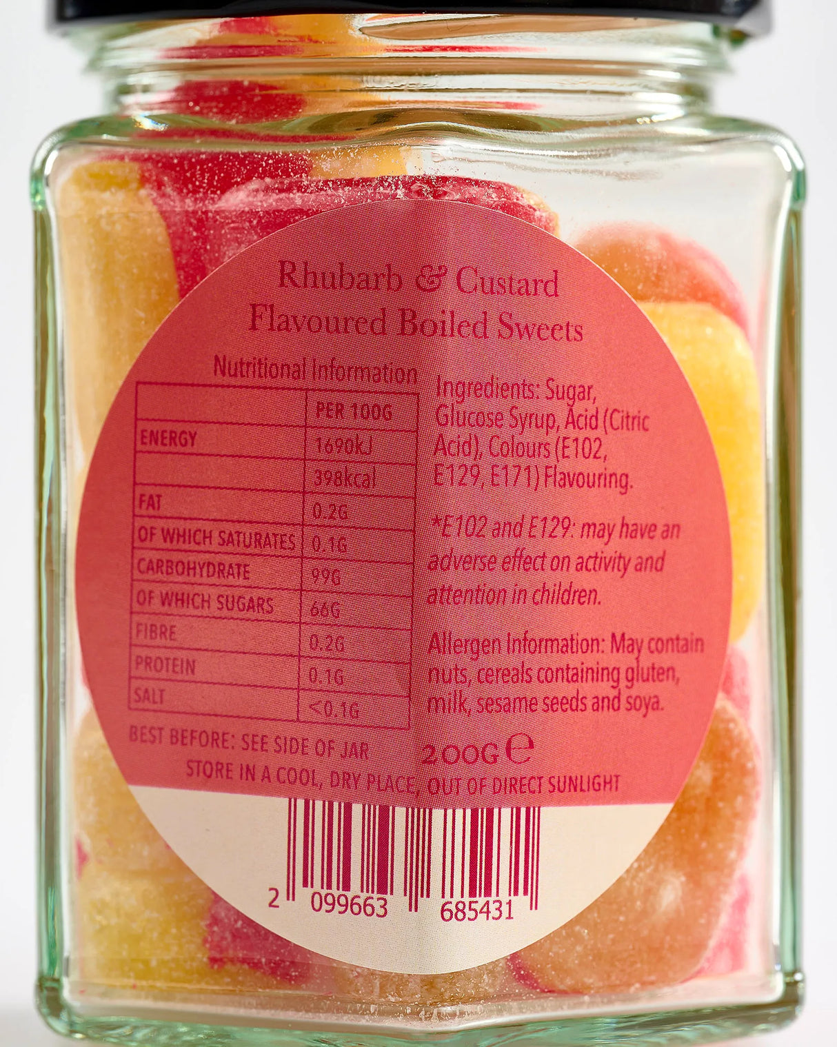 Avoca Irish Handmade Sweet Jar Trio