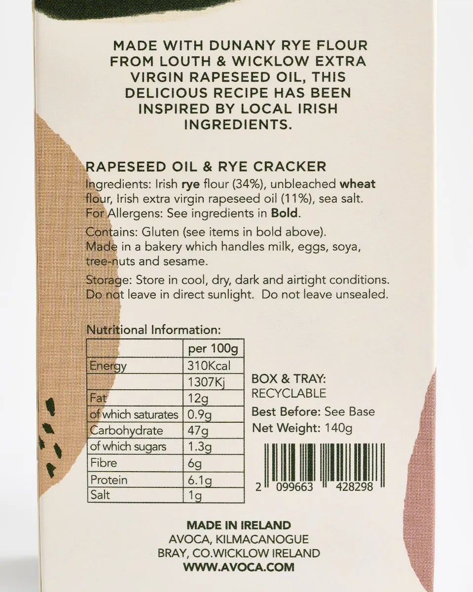 Avoca Savoury Cracker Trio