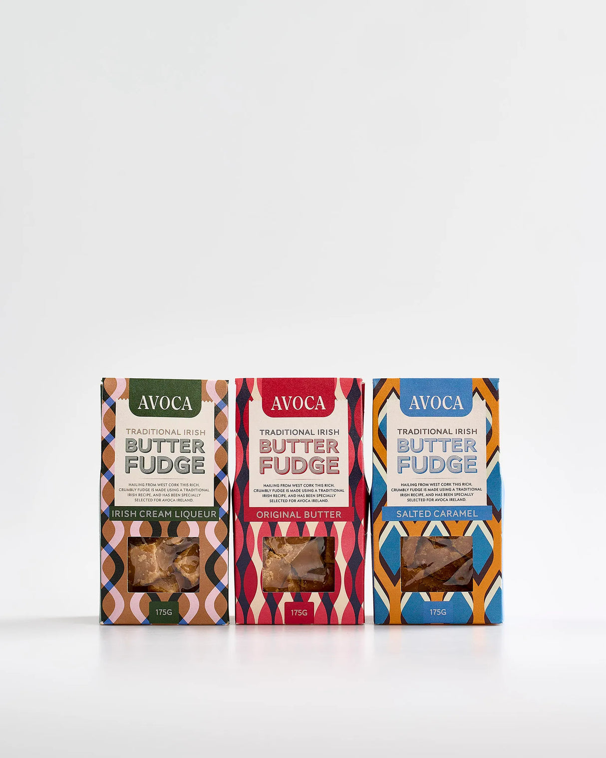 Avoca Traditional Irish Fudge Pouch Trio
