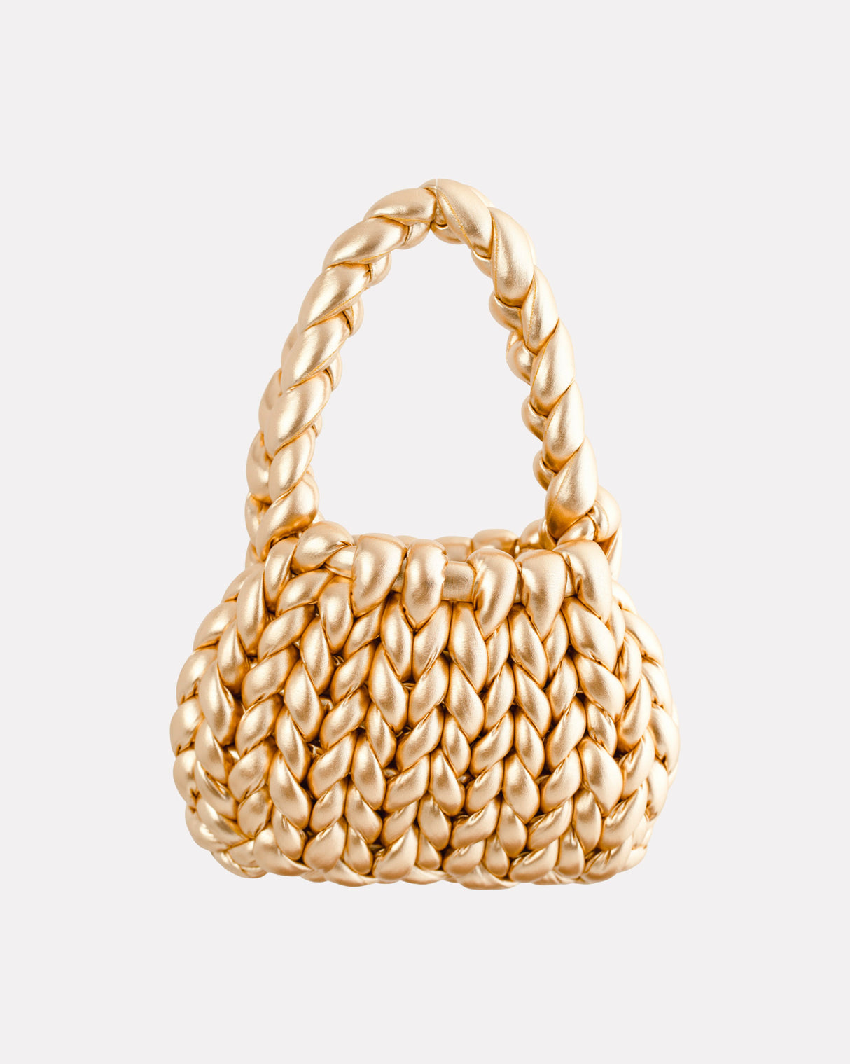 Gold Woven Candy Bag