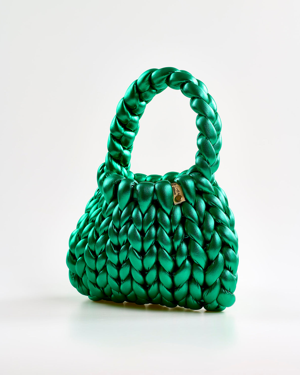 Green Woven Candy Bag