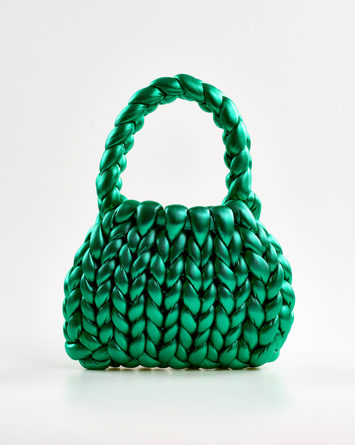 Green Woven Candy Bag