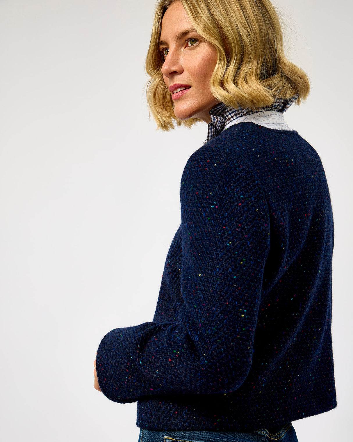 The Flock Dúghorm Donegal Wool Jacket