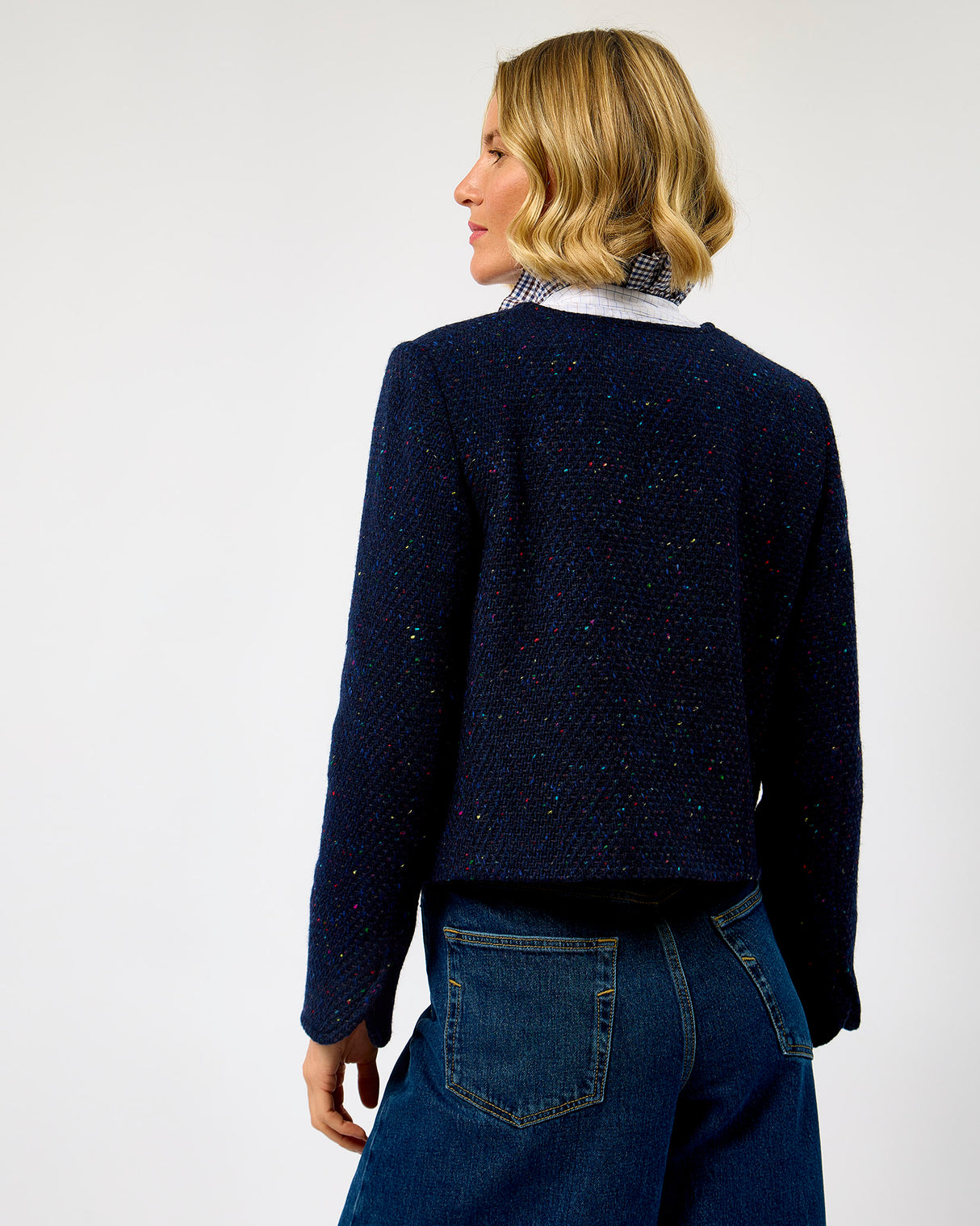 The Flock Dúghorm Donegal Wool Jacket