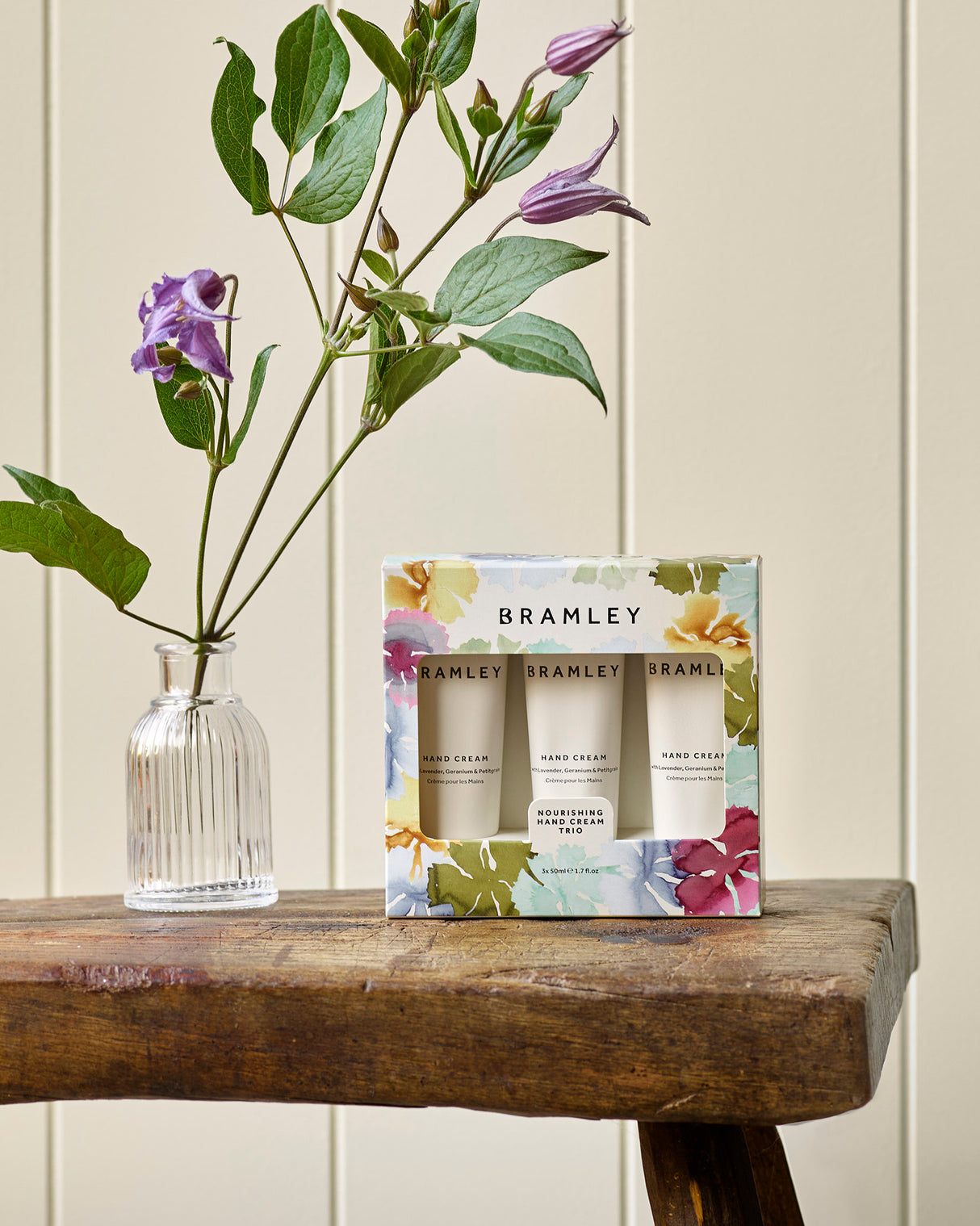 Lavender, Geranium & Petitgrain Hand Cream Trio