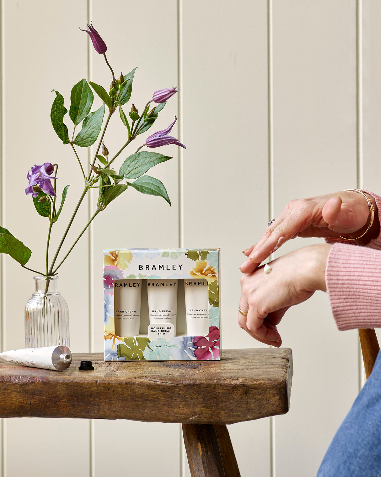 Lavender, Geranium & Petitgrain Hand Cream Trio
