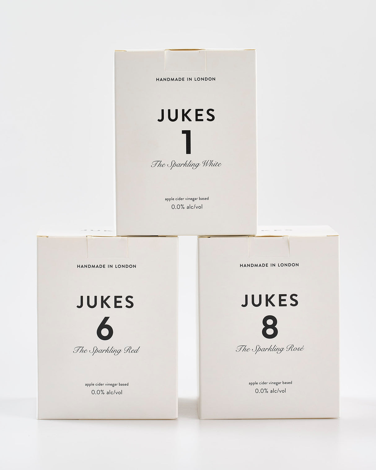 Jukes Alcohol Free Sparkling White Wine Cans - Pack of 4