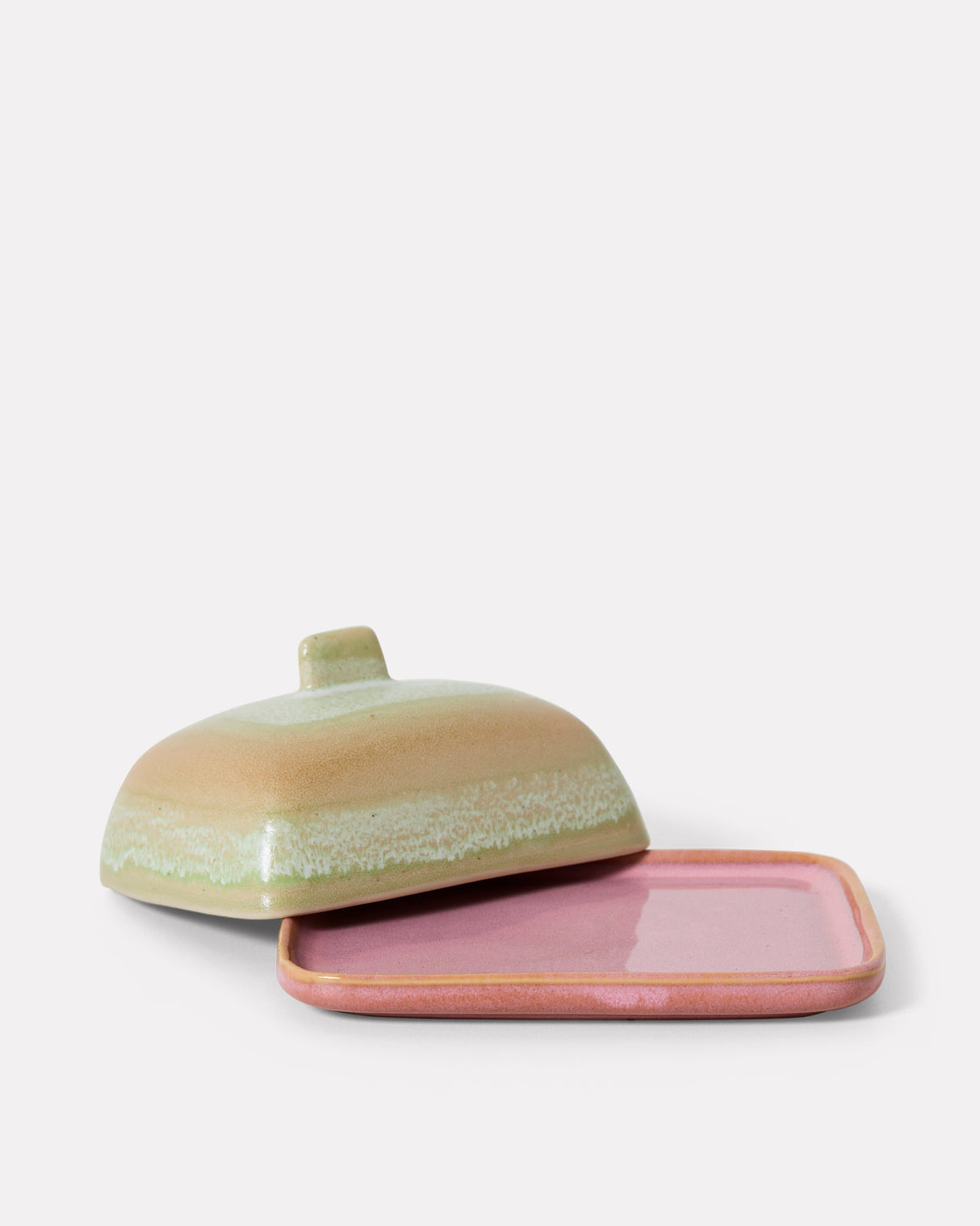 Skyline 70s Ceramics Lidded Butter Dish