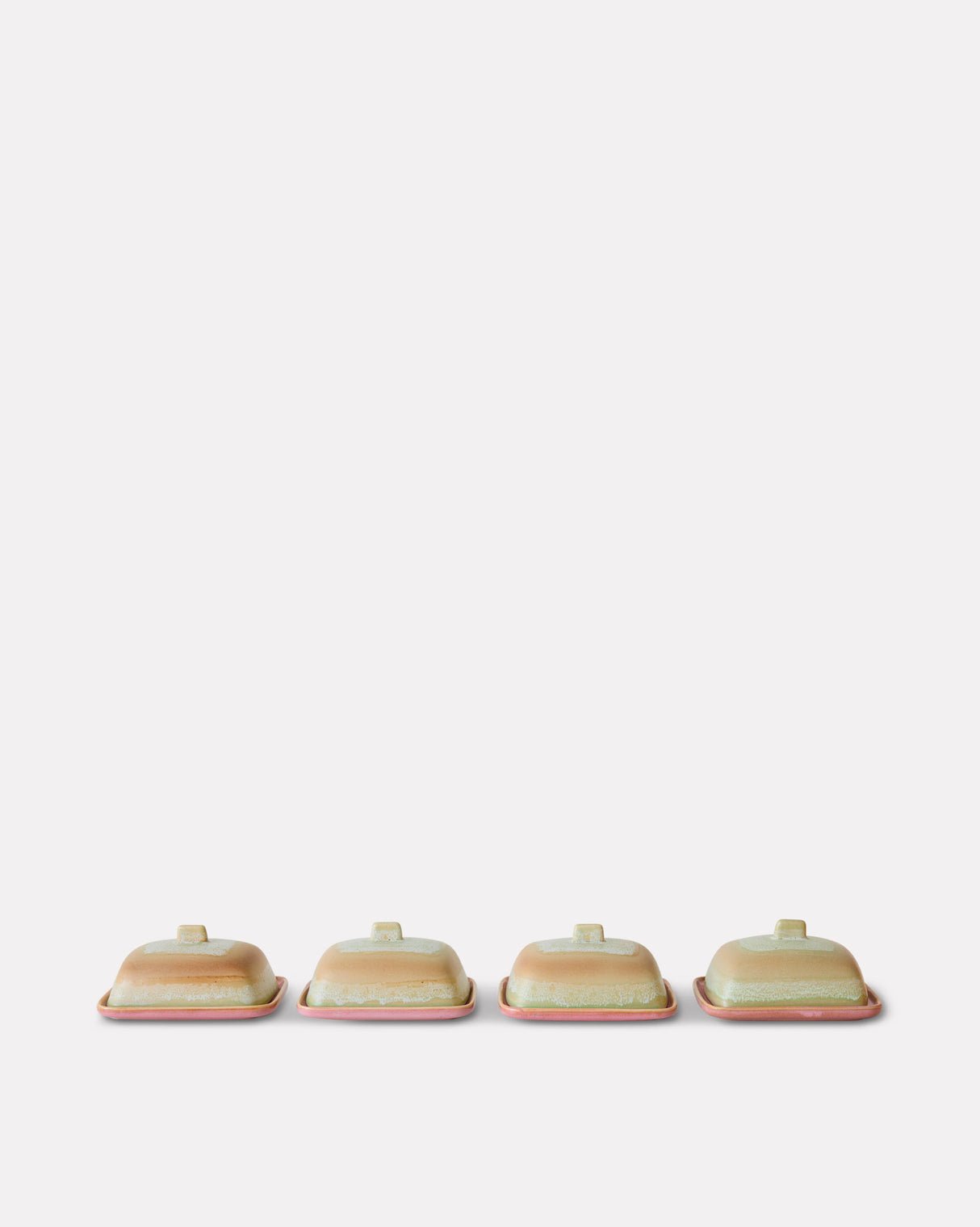 Skyline 70s Ceramics Lidded Butter Dish
