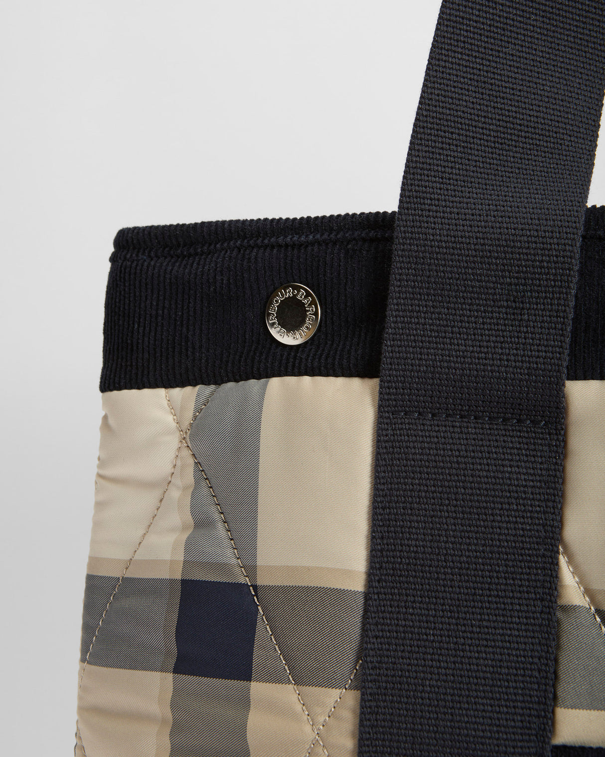 Indigo Healy Tartan Tote Bag