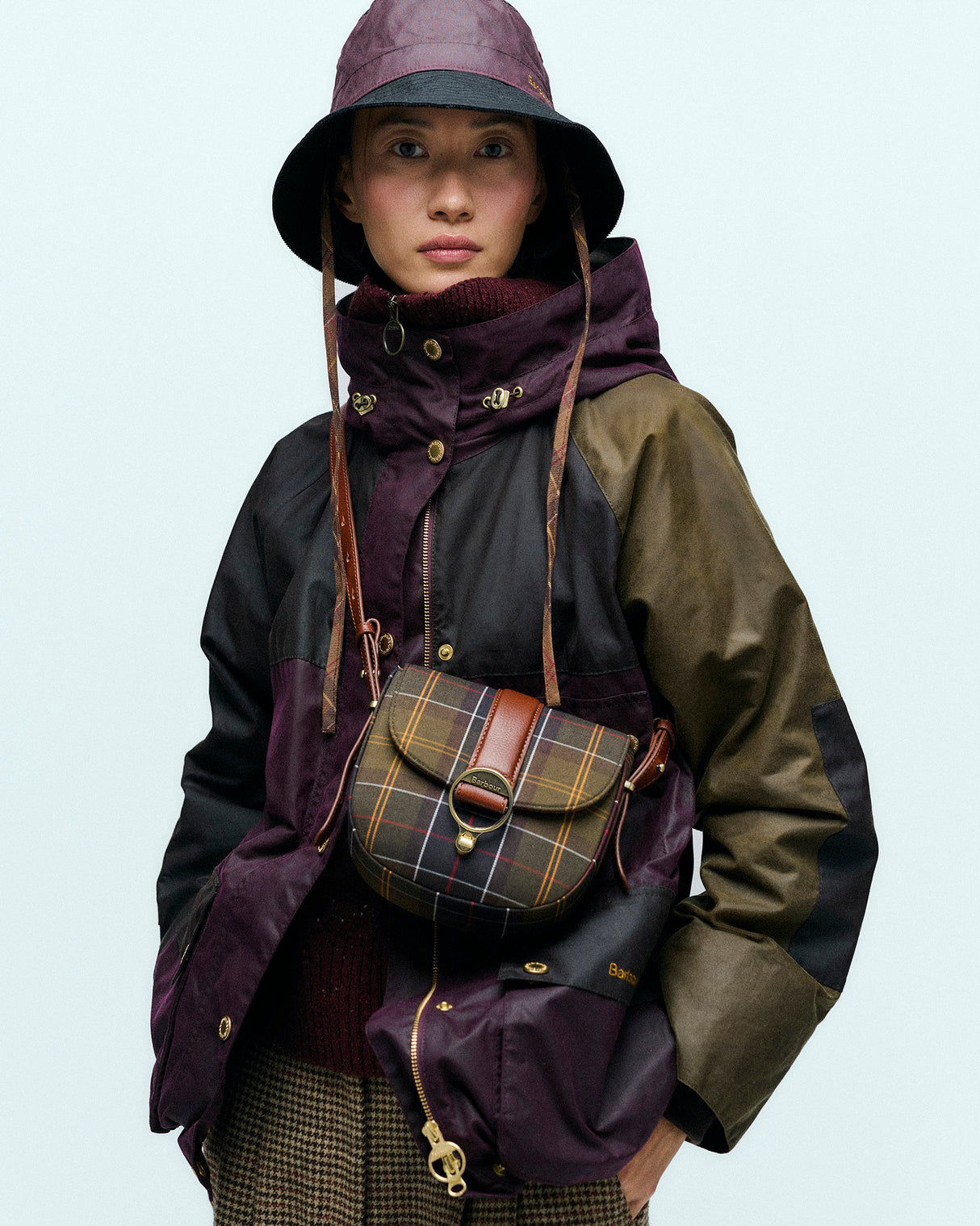 Classic Tartan Elm Cross Body Bag