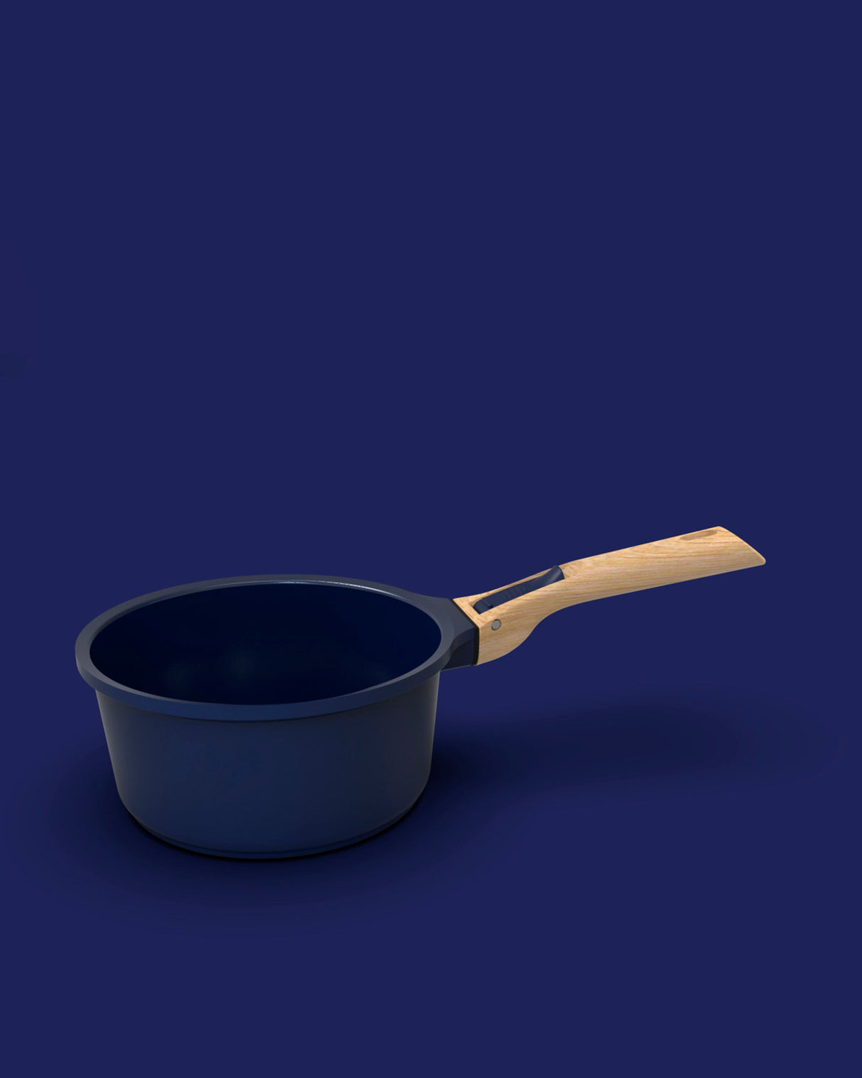 Blueberry 20cm Non-Stick Detachable Saucepan