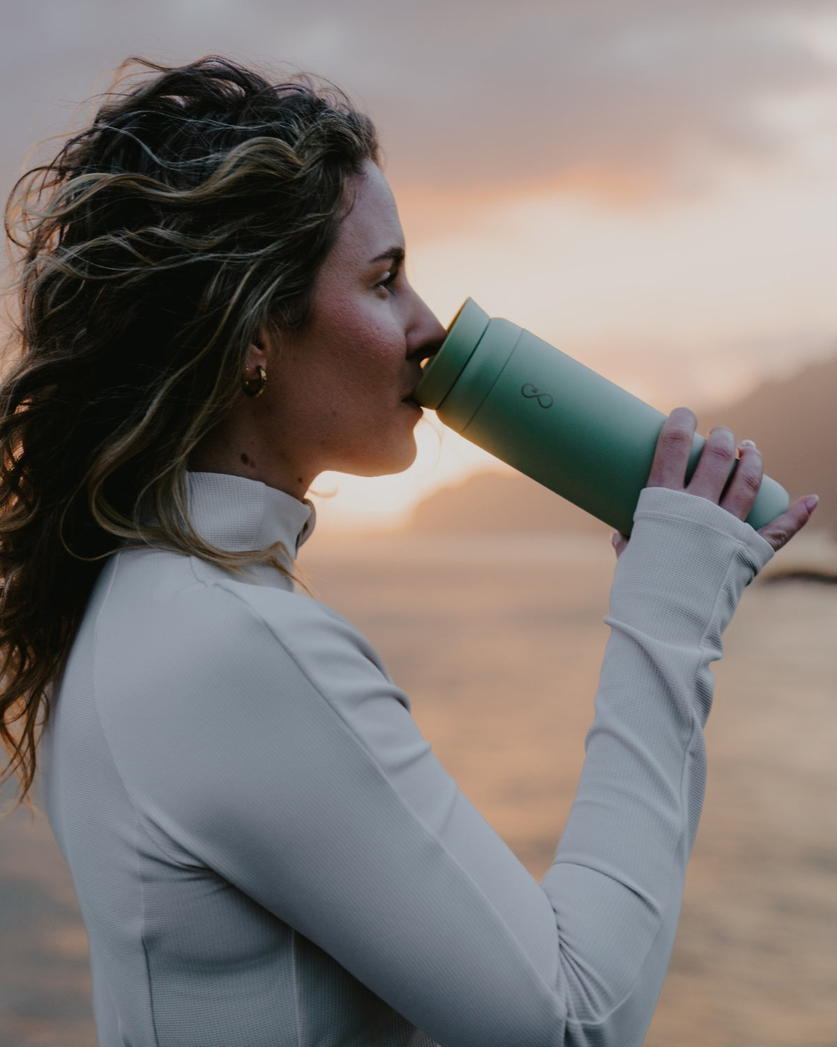 Shale Green Peak Brew Travel Mug