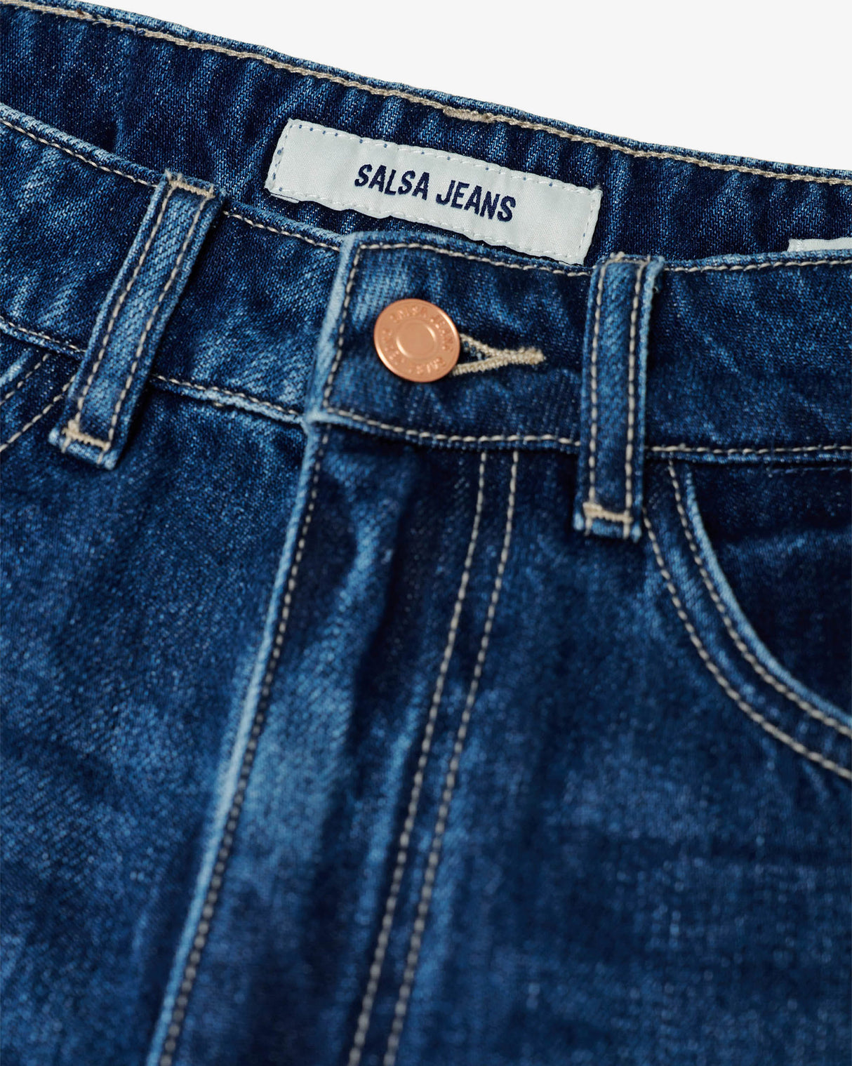 Medium Wash Barrel Jeans