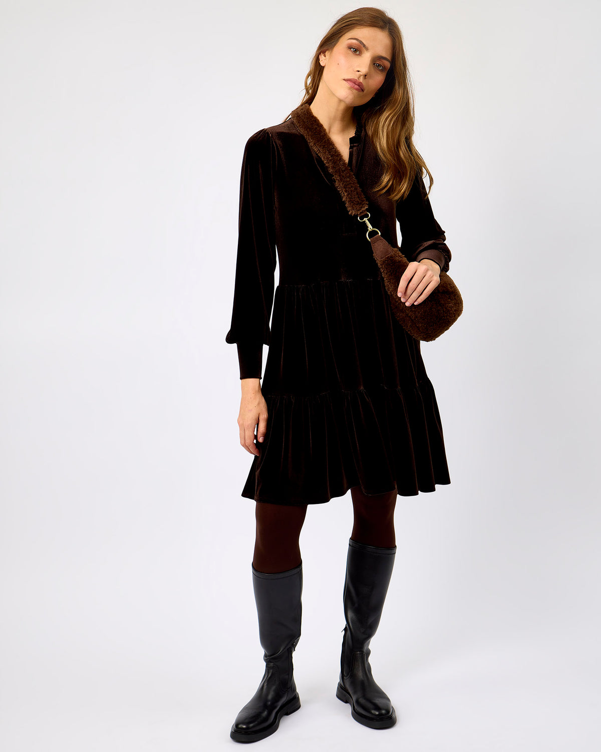 Mole Viggase Tiered Dress