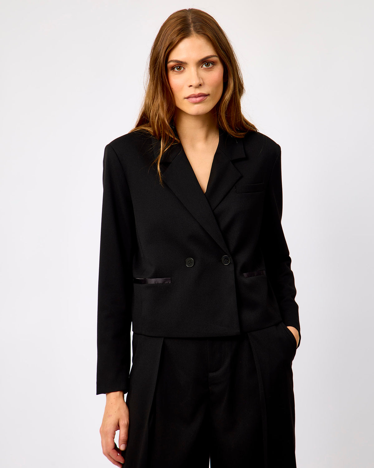 Black Damla Classic Blazer