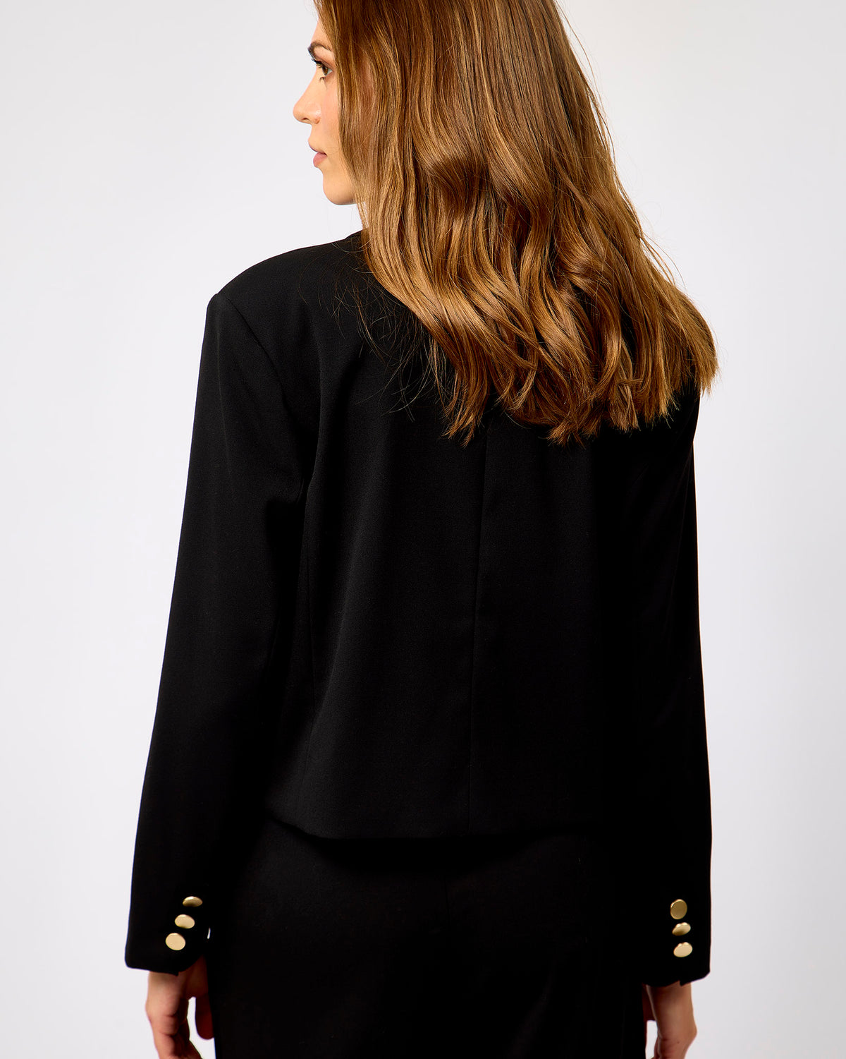 Black Damla Classic Blazer