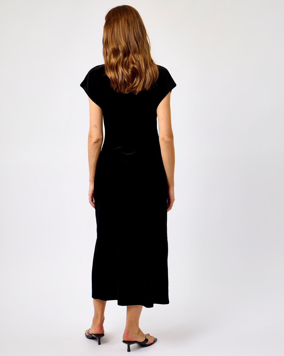 Black Dilja Midi Dress