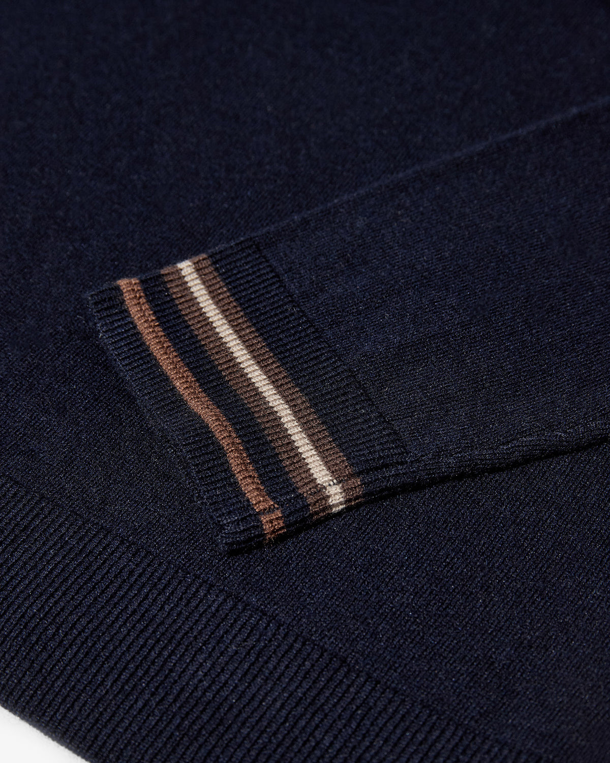 Navy Adam Crew Neck Knit Jumper