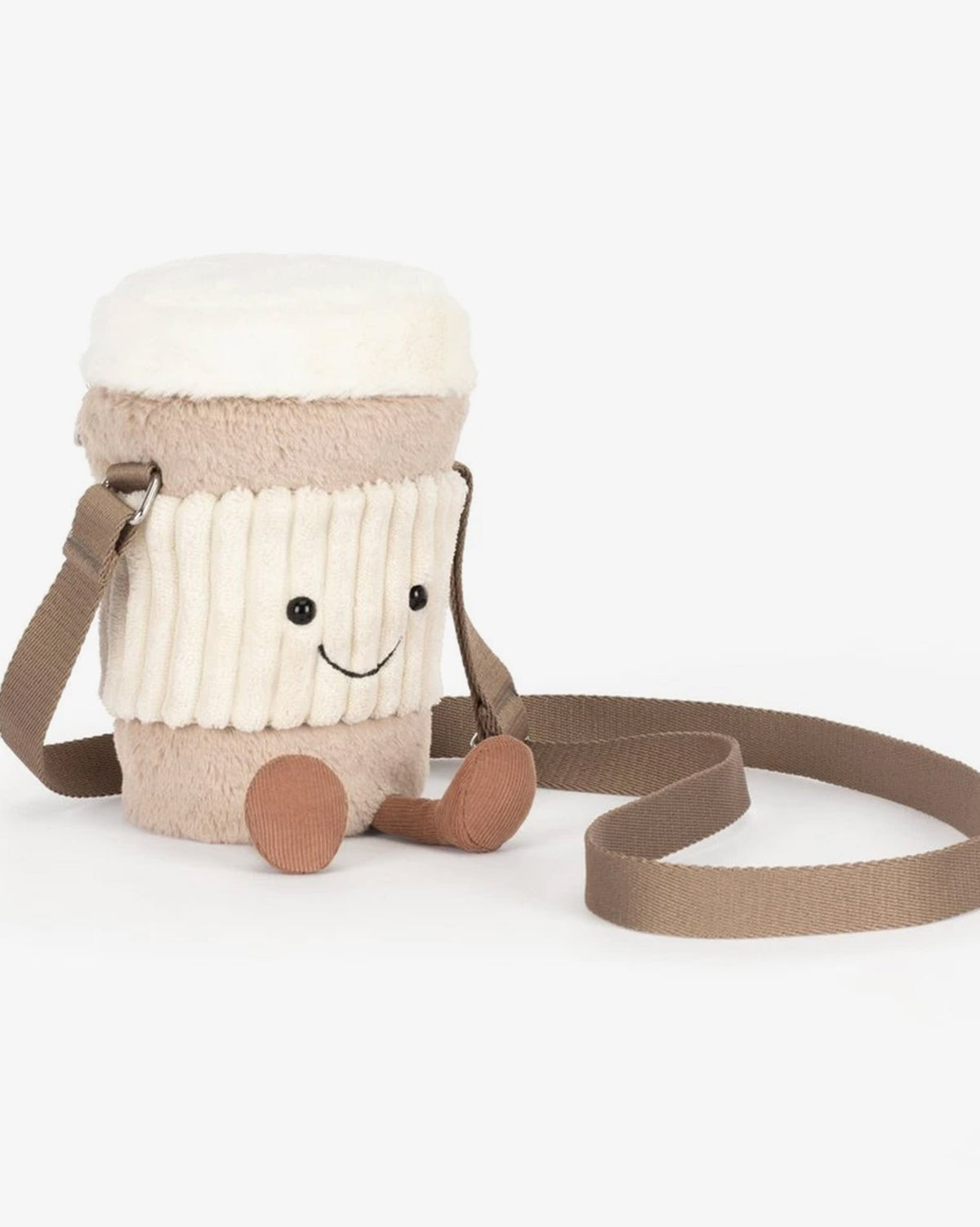 Amuseables Perkle Coffee Shoulder Bag