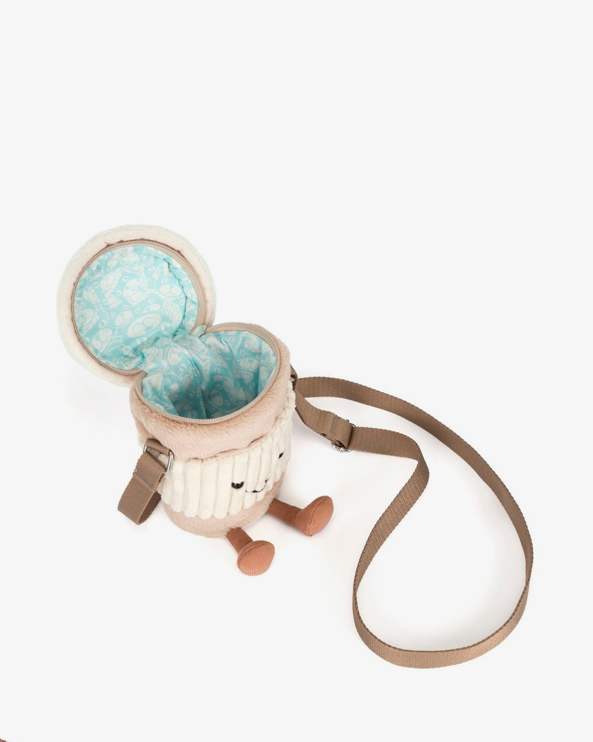 Amuseables Perkle Coffee Shoulder Bag
